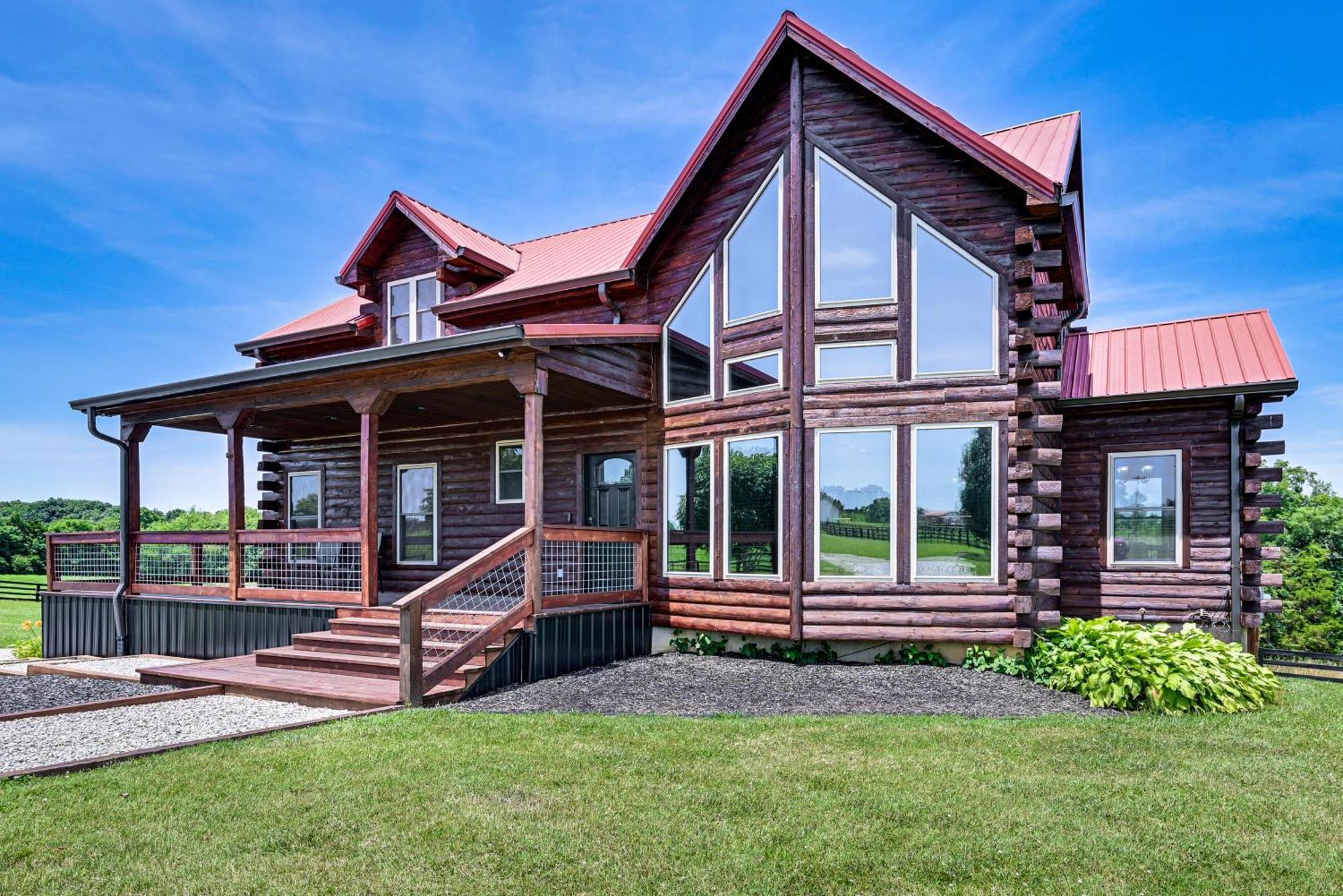 Scenic Getaway With Deck 7 Mi To Mammoth Cave Park! Villa Brownsville Eksteriør billede